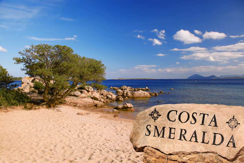 Une plage de la Costa Smeralda