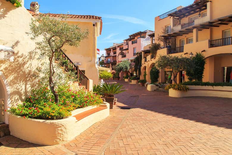 Les rues de Porto Cervo