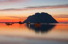Sunset Boat Cruise with Aperitif + Dinner at Costa Corallina