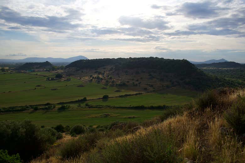 Paisajes de Olmedo, en Cerdeña