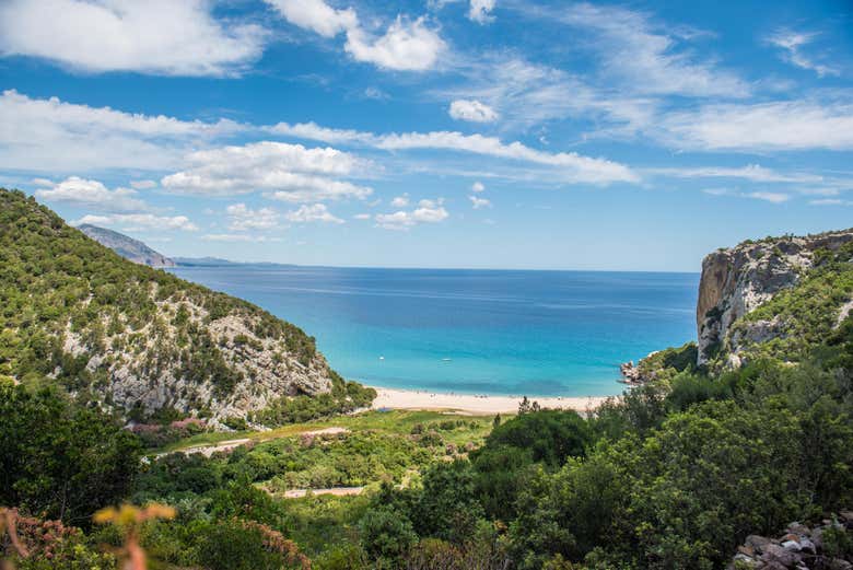Scorcio di Cala Luna