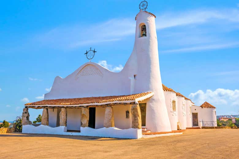 Iglesia de Stella Maris, en Porto Cervo