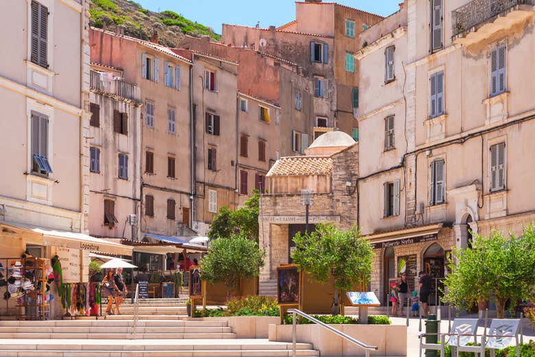 Paseando por el centro de Bonifacio