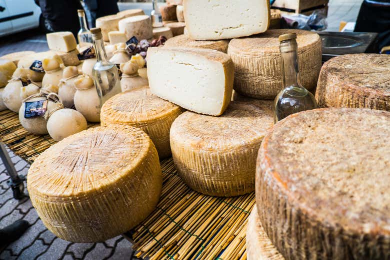 Formaggi tipici della zona