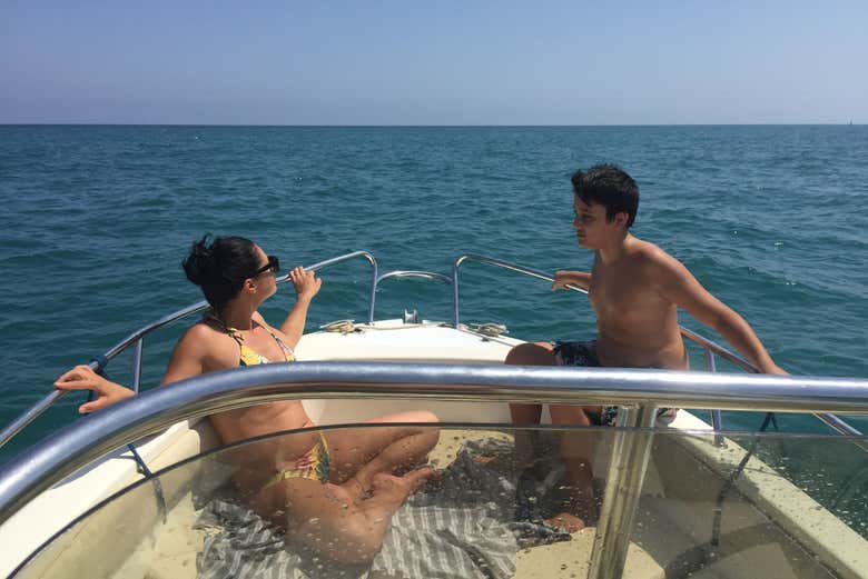 Desfrutando da travessia