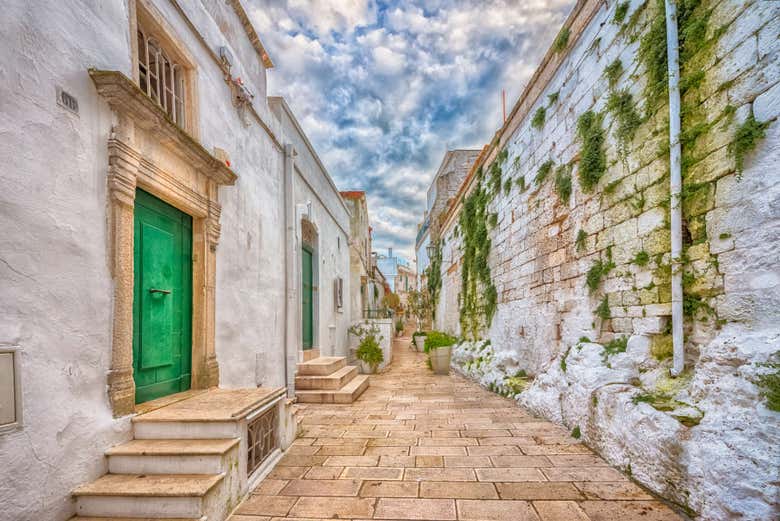 Promenade dans les rues d'Ostuni