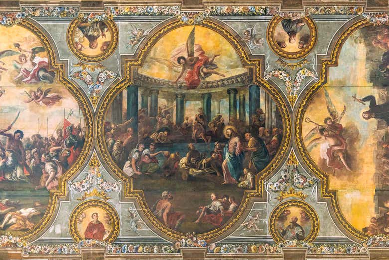 Fresques dans la cathédrale d'Ostuni