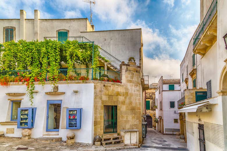 Recorriendo las calles de Otranto
