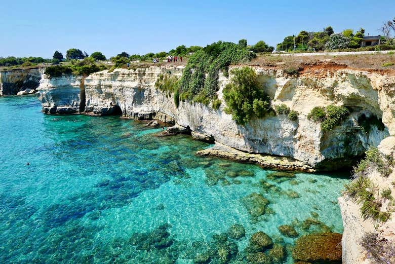 Percorrendo a costa de Otranto