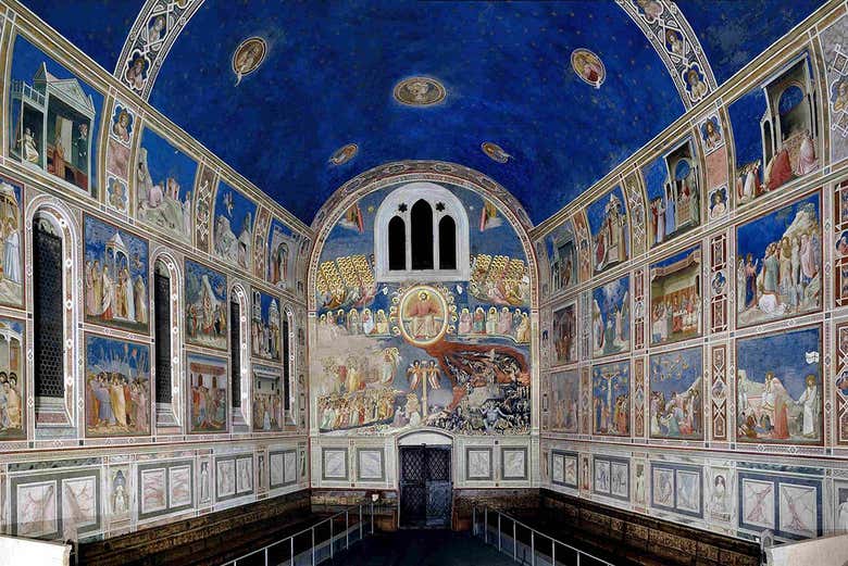 L'intérieur de la chapelle des Scrovegni