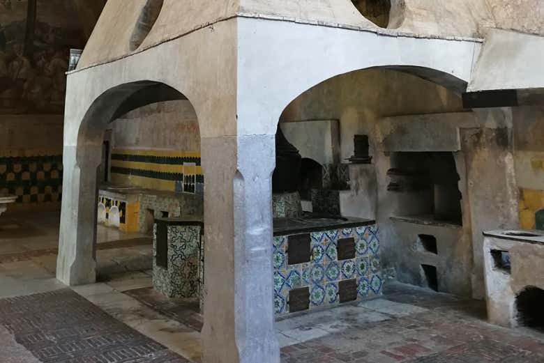 Les cuisines du monastère de la Chartreuse de Padula
