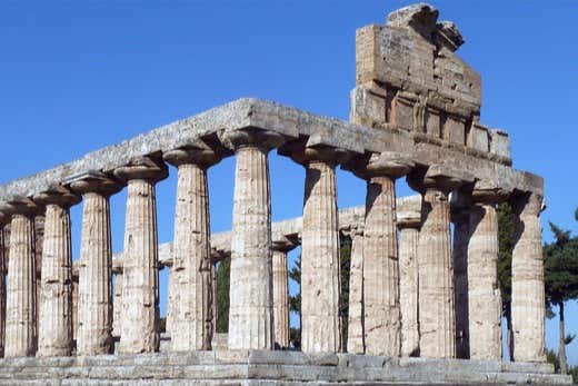 Le rovine di Paestum