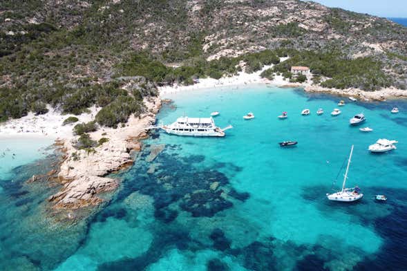 Excursión a La Maddalena, Spargi, Budelli y Santa María