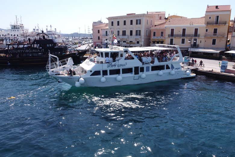 Hop on this boat for this day trip