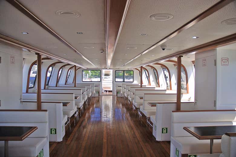 Intérieur du bateau