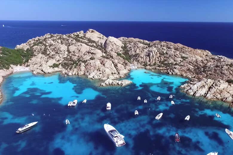 Enjoy the views of The Maddalena archipelago