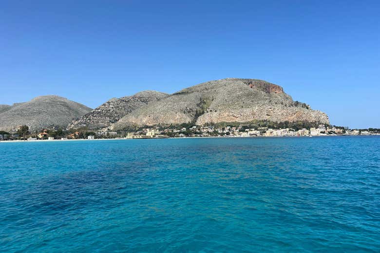 La splendida costa di Palermo