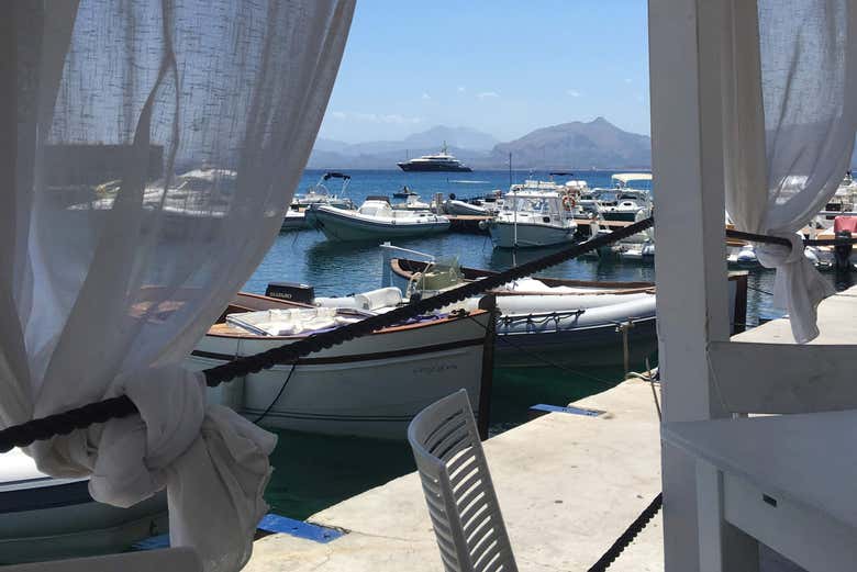 Vista para Scalo dell’Arenella