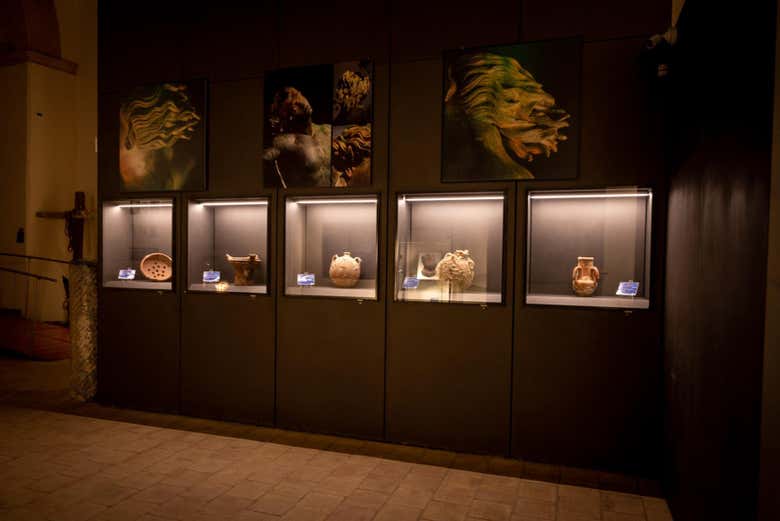 Una de las salas del Museo del Sátiro Danzante