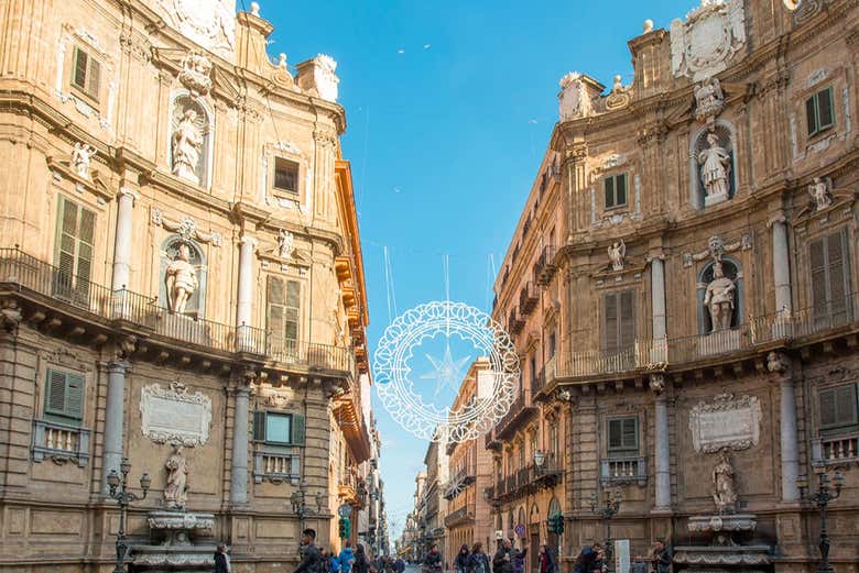 Quattro Canti in Palermo