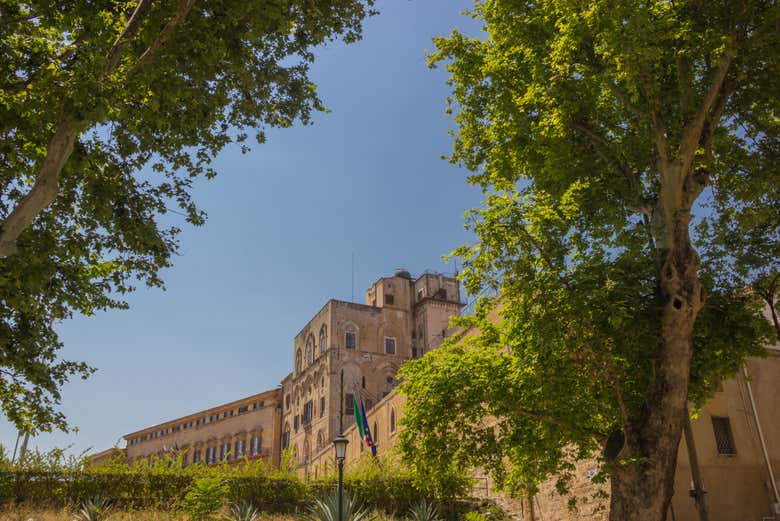 Exterior del Palacio de los Normandos