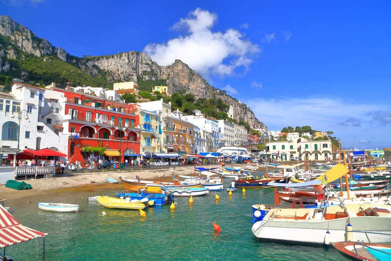 Marina Grande en Capri