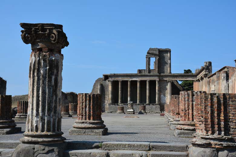 Le rovine di Pompei