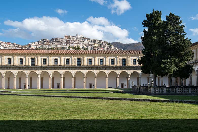 Scorcio della Certosa di Padula