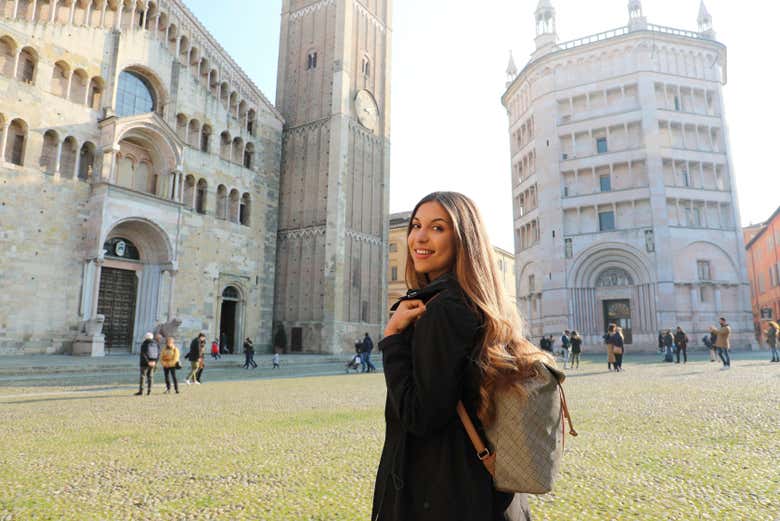 Piazza del Duomo a Parma
