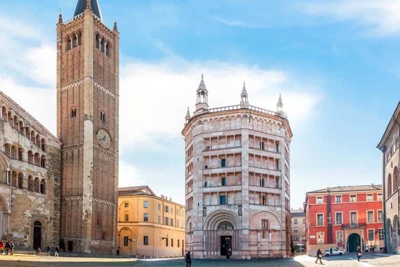 Il Palazzo Episcopale e il Duomo di Parma