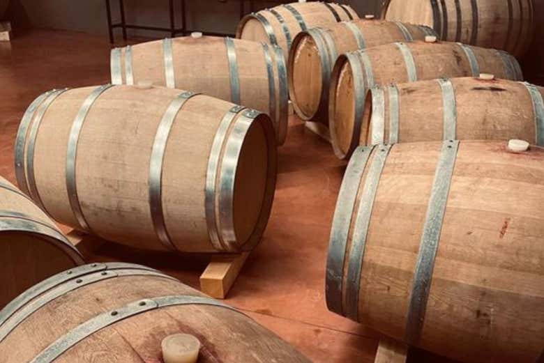 Fûts de vin
