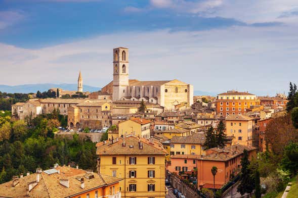 Tour privado por Perugia con guía en español