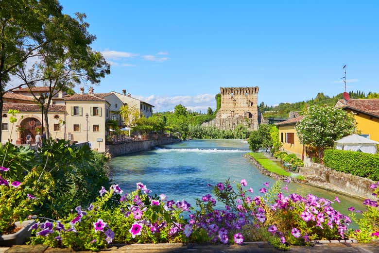 Borghetto, no sul do lago de Garda