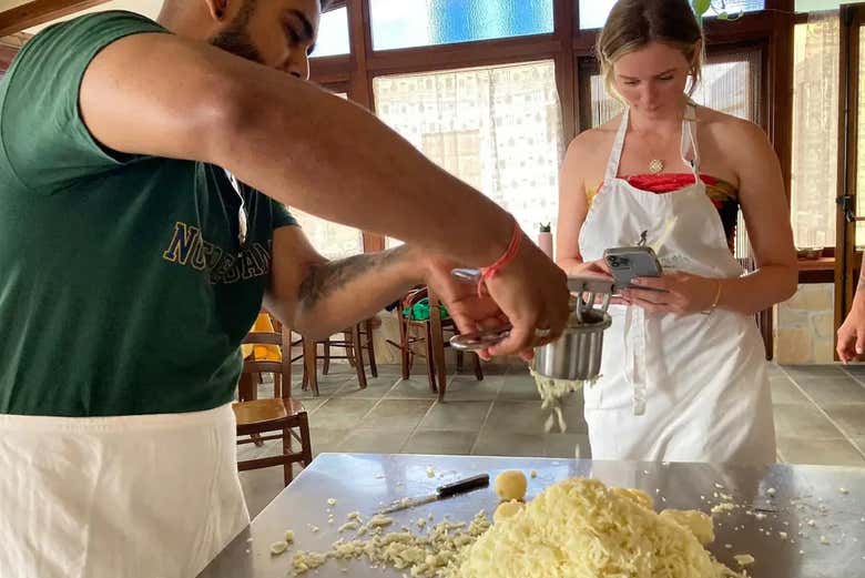 Try your hand at making gnocchis
