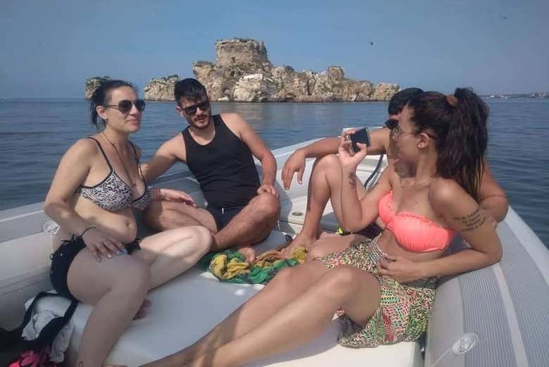 Admirando la península sorrentina
