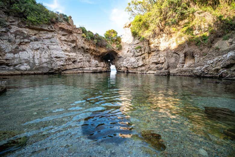 Baños romanos de la reina Giovanna