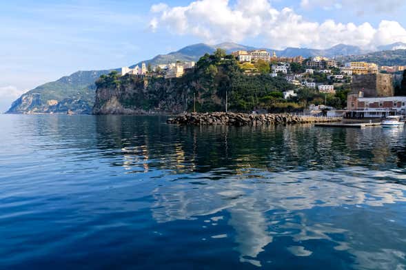 Paseo en barco por la península de Sorrento