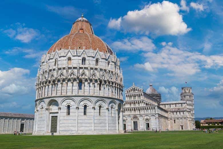 Check out the stunning Pisa Baptistery