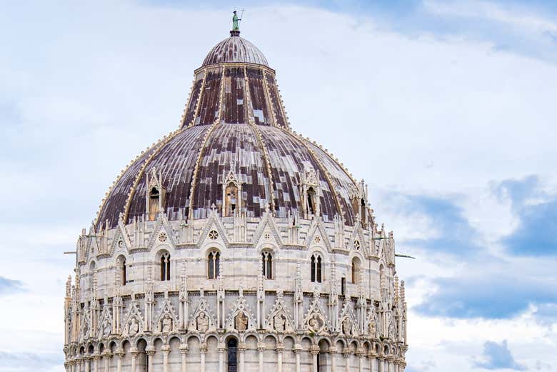 A riqueza arquitetônica do Batistério 