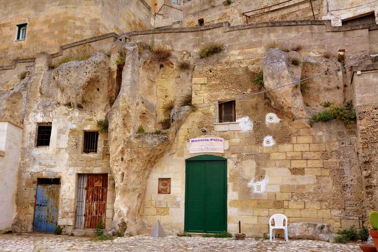 Maisons typiques de Matera