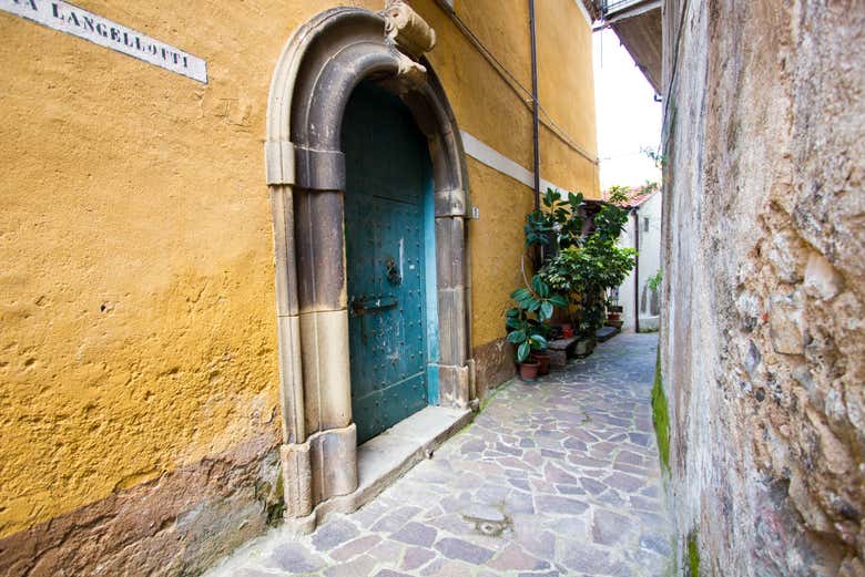 Aperçu du centre historique de Pisciotta