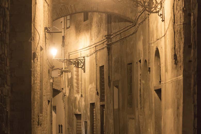 Calle del centro de Pistoya