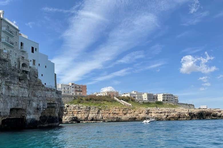 Paysages côtiers de Polignano a Mare