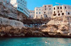 Balade en bateau à Polignano a Mare