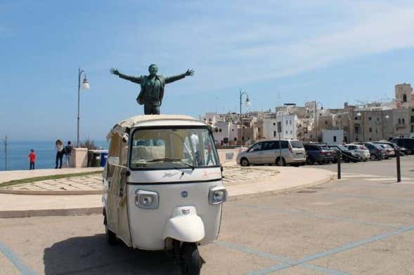 Tour de tuk tuk por Polignano a Mare