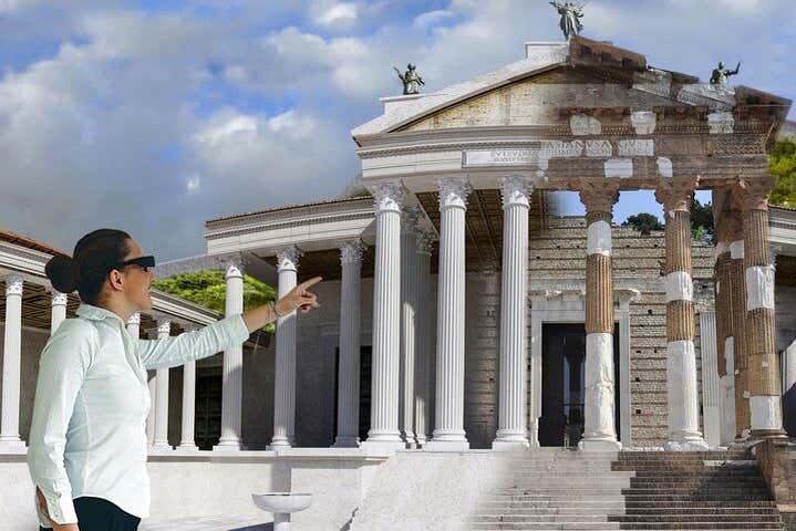 A 3D reconstruction of Pompeii