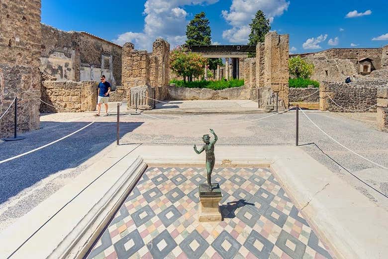 Casa del Fauno, en Pompeya