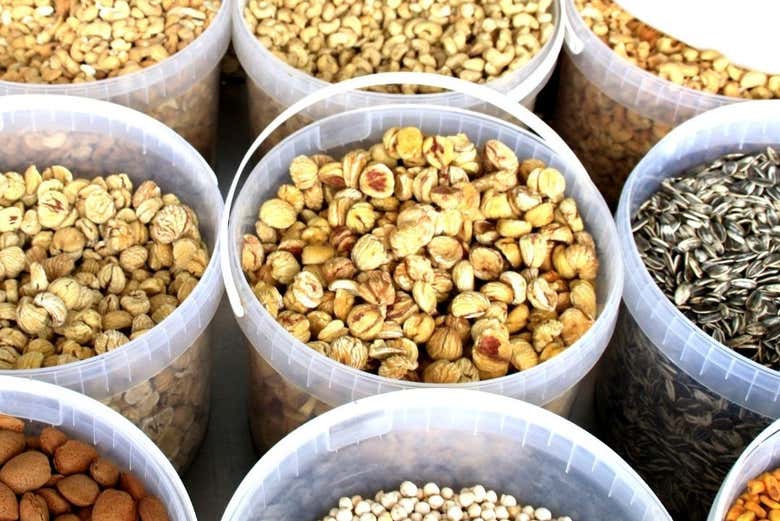 Frutos secos de todo tipo 