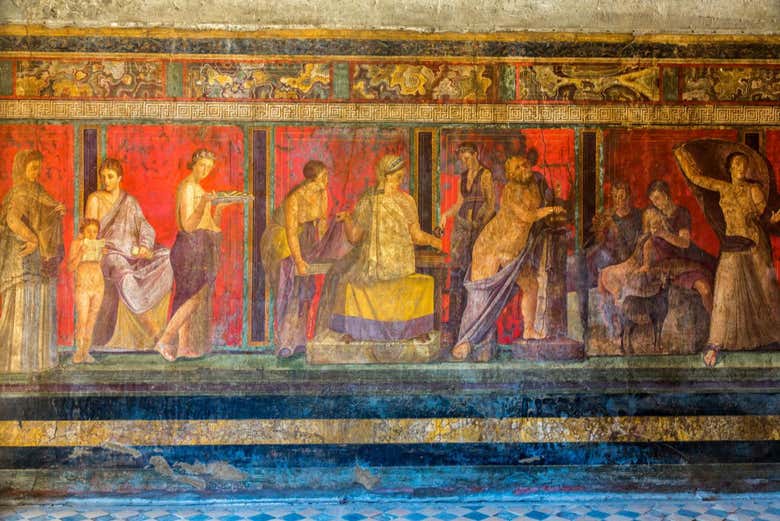 Fresque de la Villa des Mystères