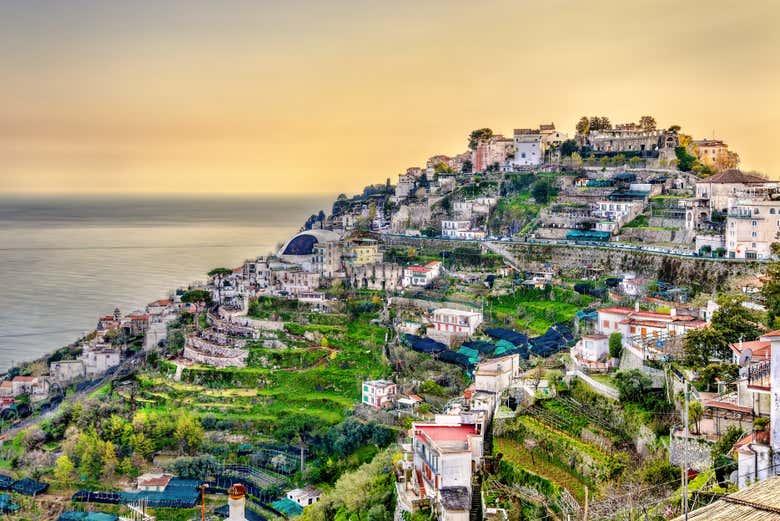 Vue panoramique de Ravello